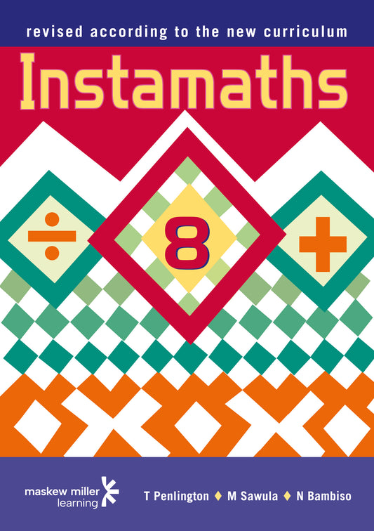 Instamaths Gr 8 LB ISBN/SKU: 9780636063723