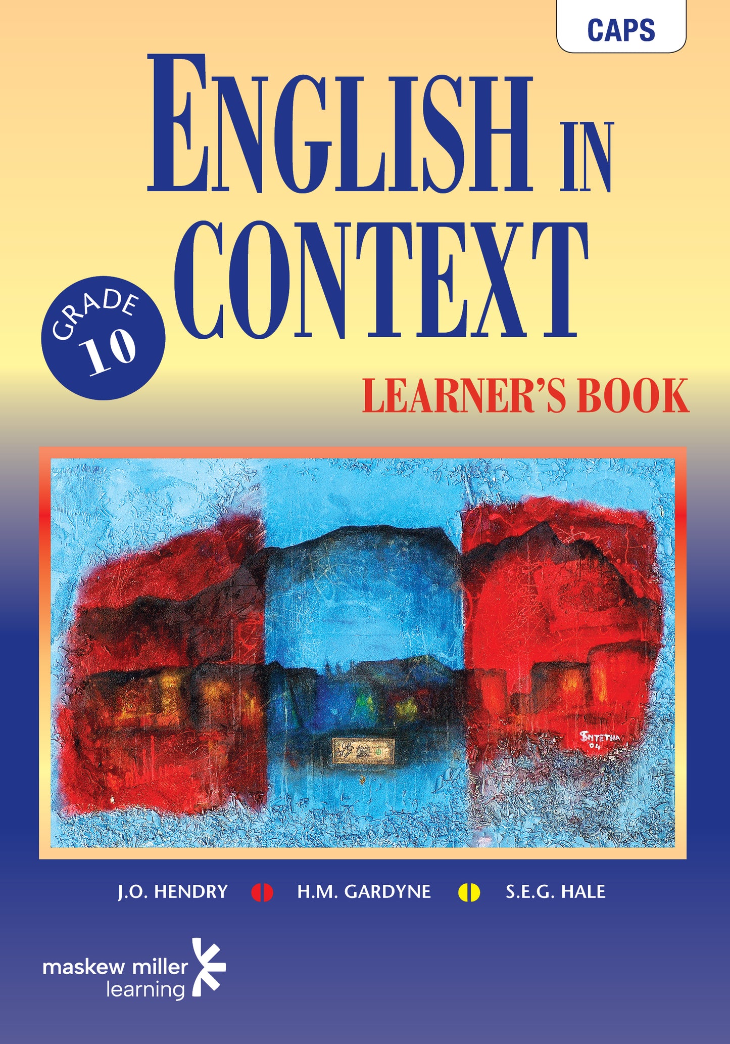 English in Context Gr 10 LB ISBN/SKU: 9780636081765