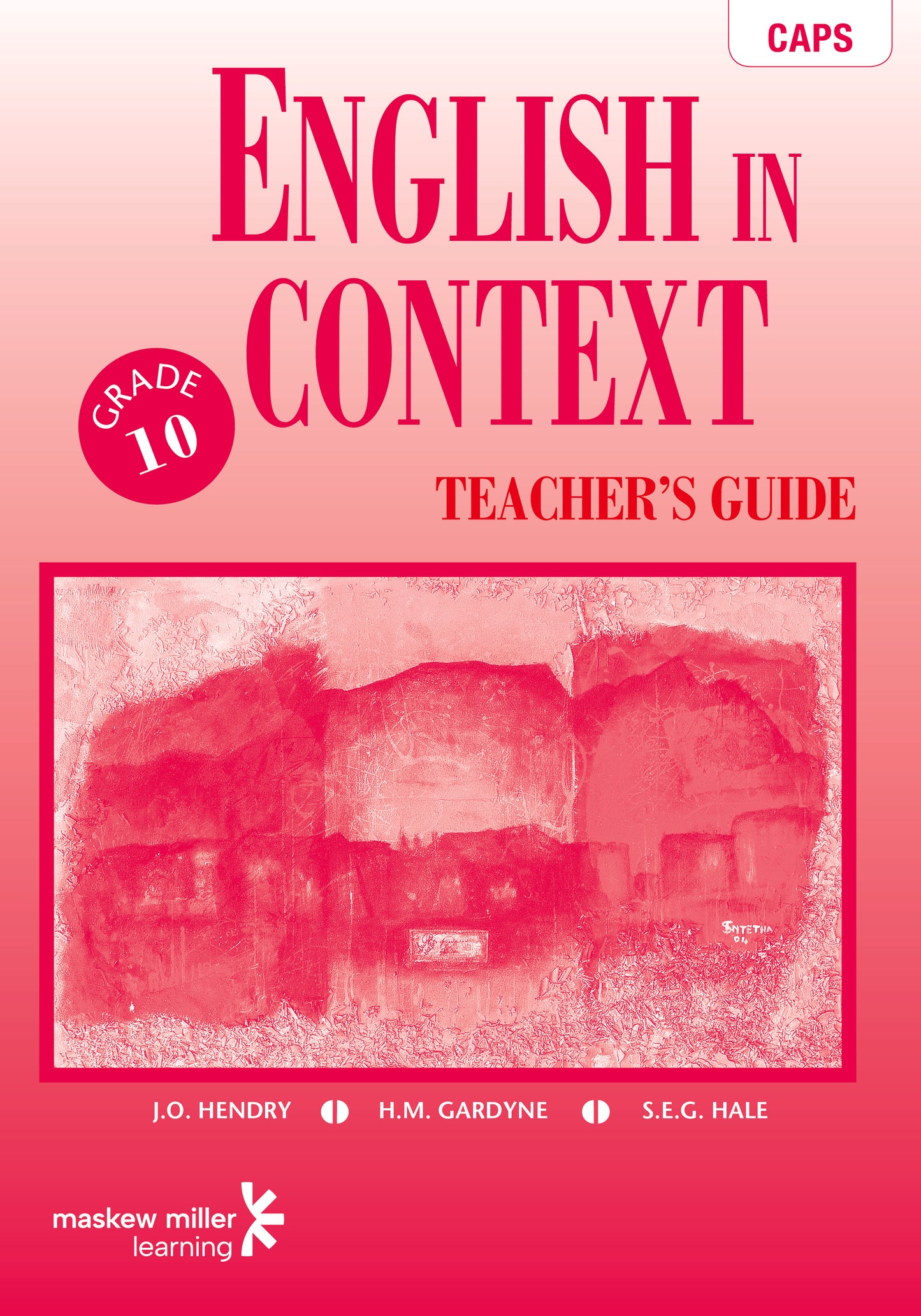 English in Context Gr 10 TG ISBN/SKU: 9780636081772