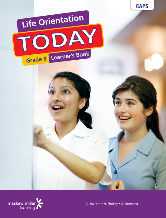 Life Orientation Today Grade 8 LB ISBN/SKU: 9780636115651