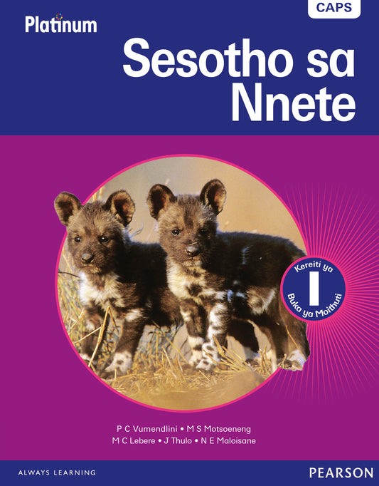 Platinum Sesotho Sa Nnete Grade 1 Learner's Book ISBN/SKU: 9780636118058