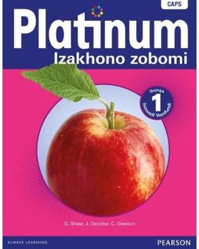 Platinum Izakhono Zobomi Grade 1 Learner's Book ISBN/SKU: 9780636127241