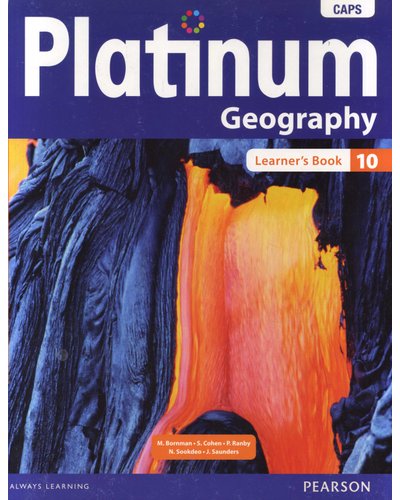 Platinum Geography Gr 10 LB ISBN/SKU: 9780636127425