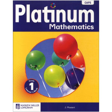 Platinum Mathematics Grade 1 Learner's Book ISBN/SKU: 9780636127845