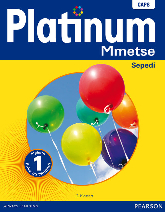 Platinum Mmetse Grade 1 Learner's Book ISBN/SKU: 9780636127883