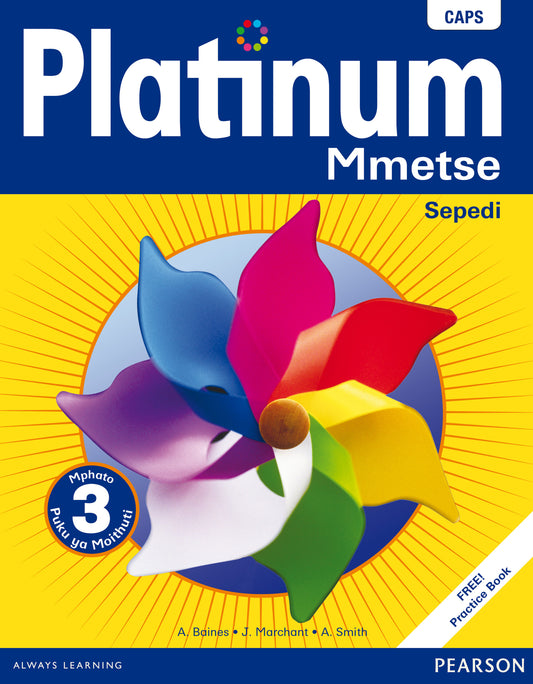 Platinum Mmetse Grade 3 Learner's Book ISBN/SKU: 9780636128026