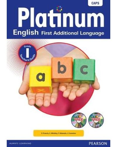 Platinum English First Additional Language Grade 1 Teacher's Guide (Includes Audio CD + E-Planner) ISBN/SKU: 9780636133549