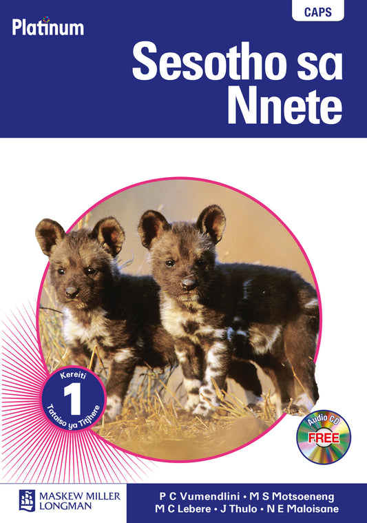 Platinum Sesotho Sa Nnete Grade 1 Teacher's Guide (Includes Audio CD + Training DVD) ISBN/SKU: 9780636133693