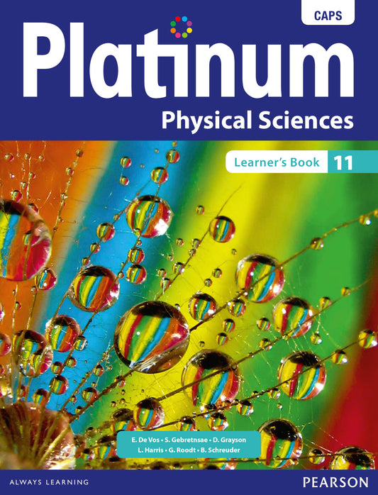 Platinum Physical Sciences Gr 11 LB ISBN/SKU: 9780636135116