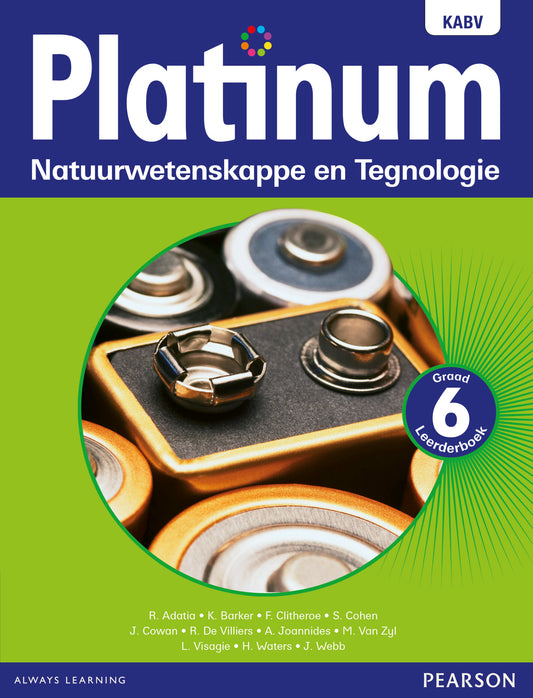 Platinum Natuurwetenskappe en Tegnologie Graad 6 LB ISBN/SKU: 9780636135611