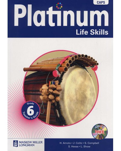 Platinum Life Skills Grade 6 TG (Includes Audio CD) ISBN/SKU: 9780636137158