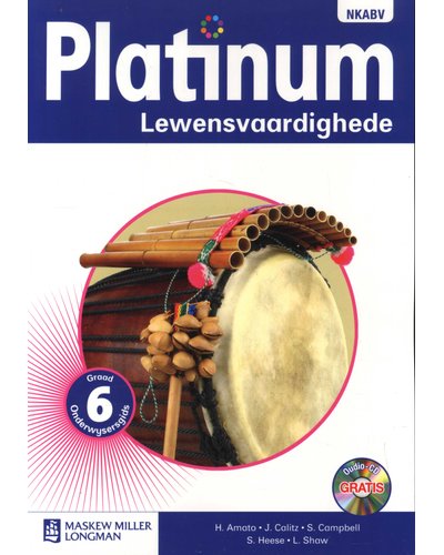 Platinum Lewensvaardighede Graad 6 TG (Includes Audio CD) ISBN/SKU: 9780636137189