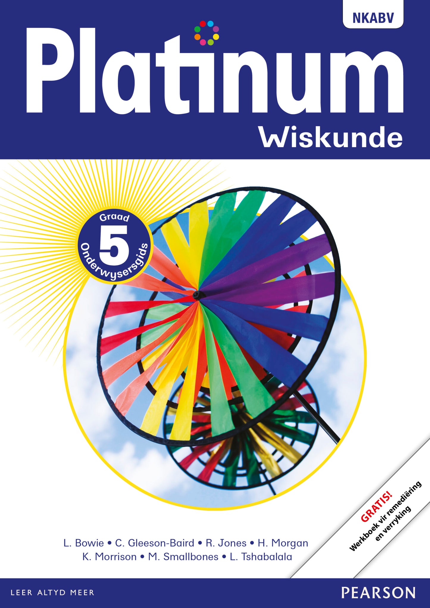 Platinum Wiskunde Gaadr 5 TG (Includes Photocopiable WB) ISBN/SKU: 9780636137264