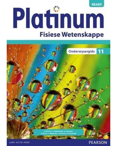 Platinum Fisiese Wetenskappe Gr 11 OG with Control Test Book & Question Bank CD ISBN/SKU: 9780636137332