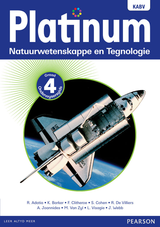 Platinum Natuurwetenskappe en Tegnologie Graad 4 TG (Includes Photocopiable WB) ISBN/SKU: 9780636137370