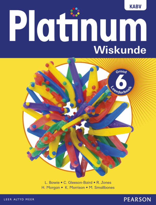 Platinum Wiskunde Graad 6 LB ISBN/SKU: 9780636138261