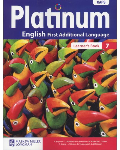 Platinum English First Additional Language Grade 7 LB ISBN/SKU: 9780636139695