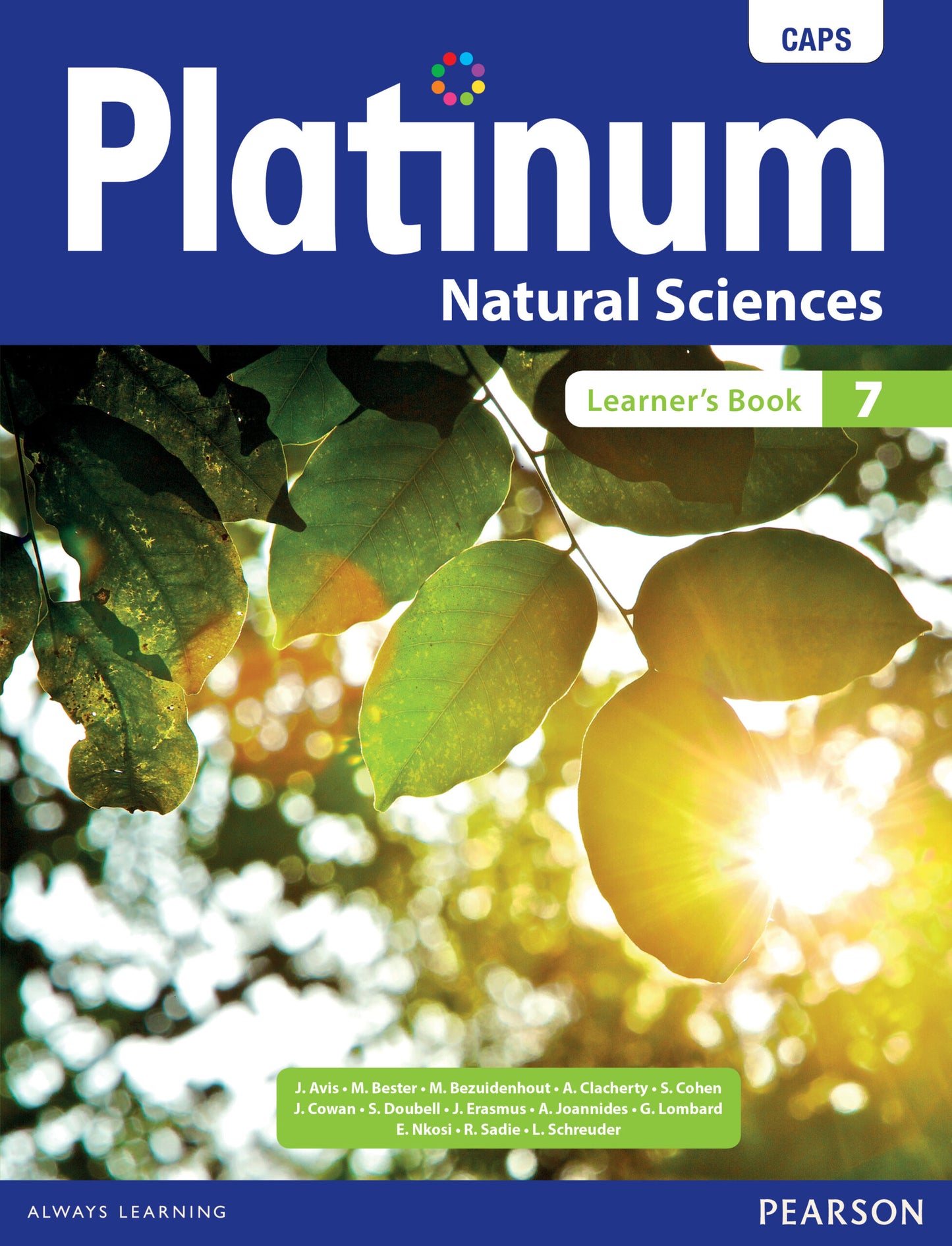 Platinum Natural Sciences Grade 7 LB ISBN/SKU: 9780636140899