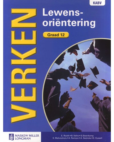 Verken Lewensoriëntering Gr 12 LB ISBN/SKU: 9780636142626