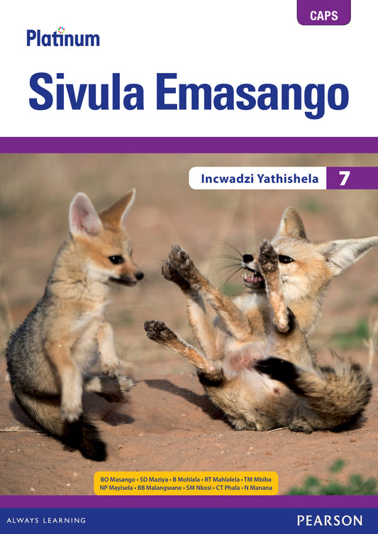 Platinum Sivula Emasango (Siswati) Grade 7 TG (includes Photocopiable WB) ISBN/SKU: 9780636144507