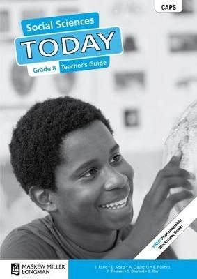 Today Social Sciences Grade 8 TG (includes photocopiable WB) ISBN/SKU: 9780636145061