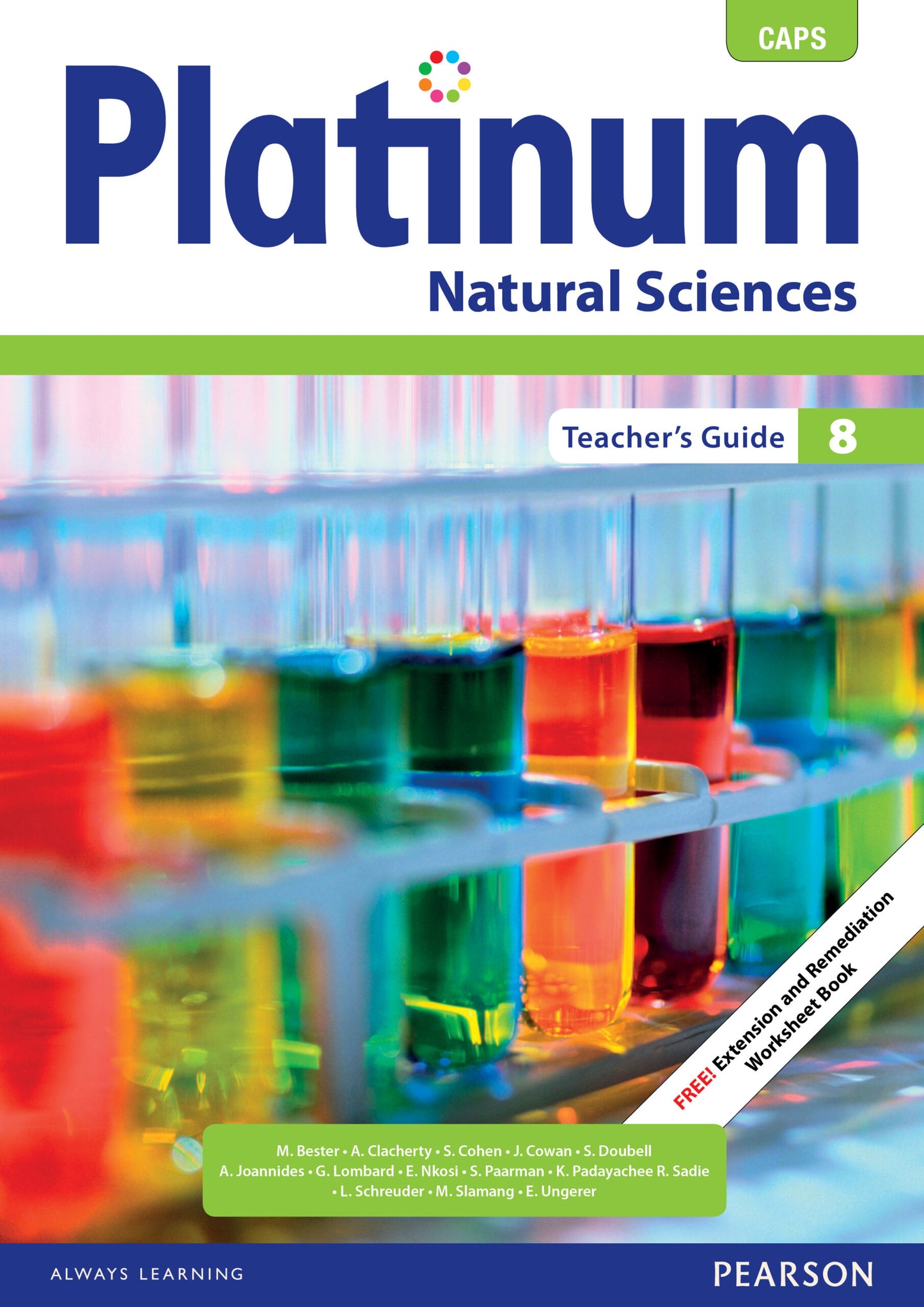 Platinum Natural Sciences Grade 8 TG (includes photocopiable WB) ISBN/SKU: 9780636145498