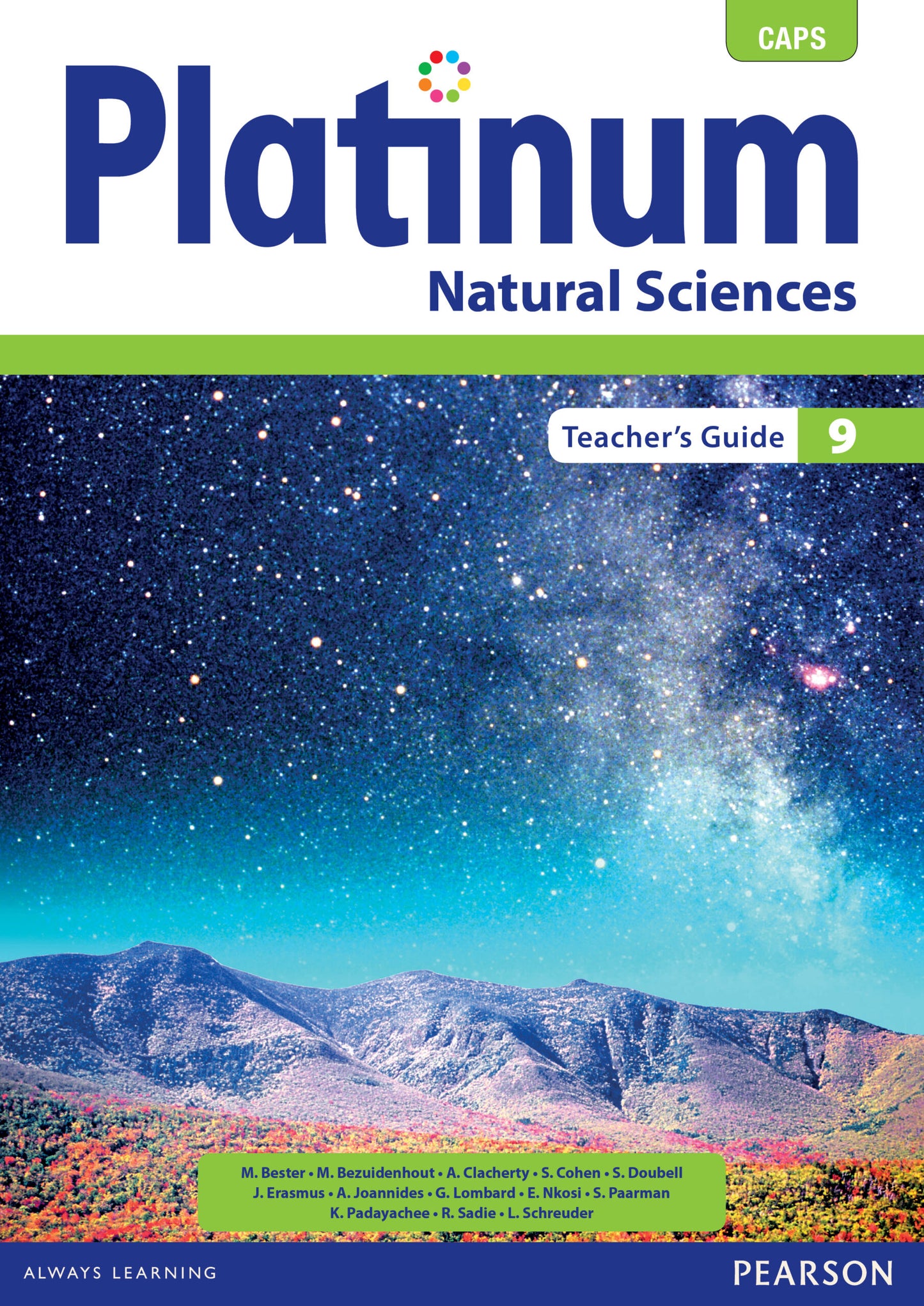 Platinum Natural Sciences Grade 9 TG (includes photocopiable WB) ISBN/SKU: 9780636145504