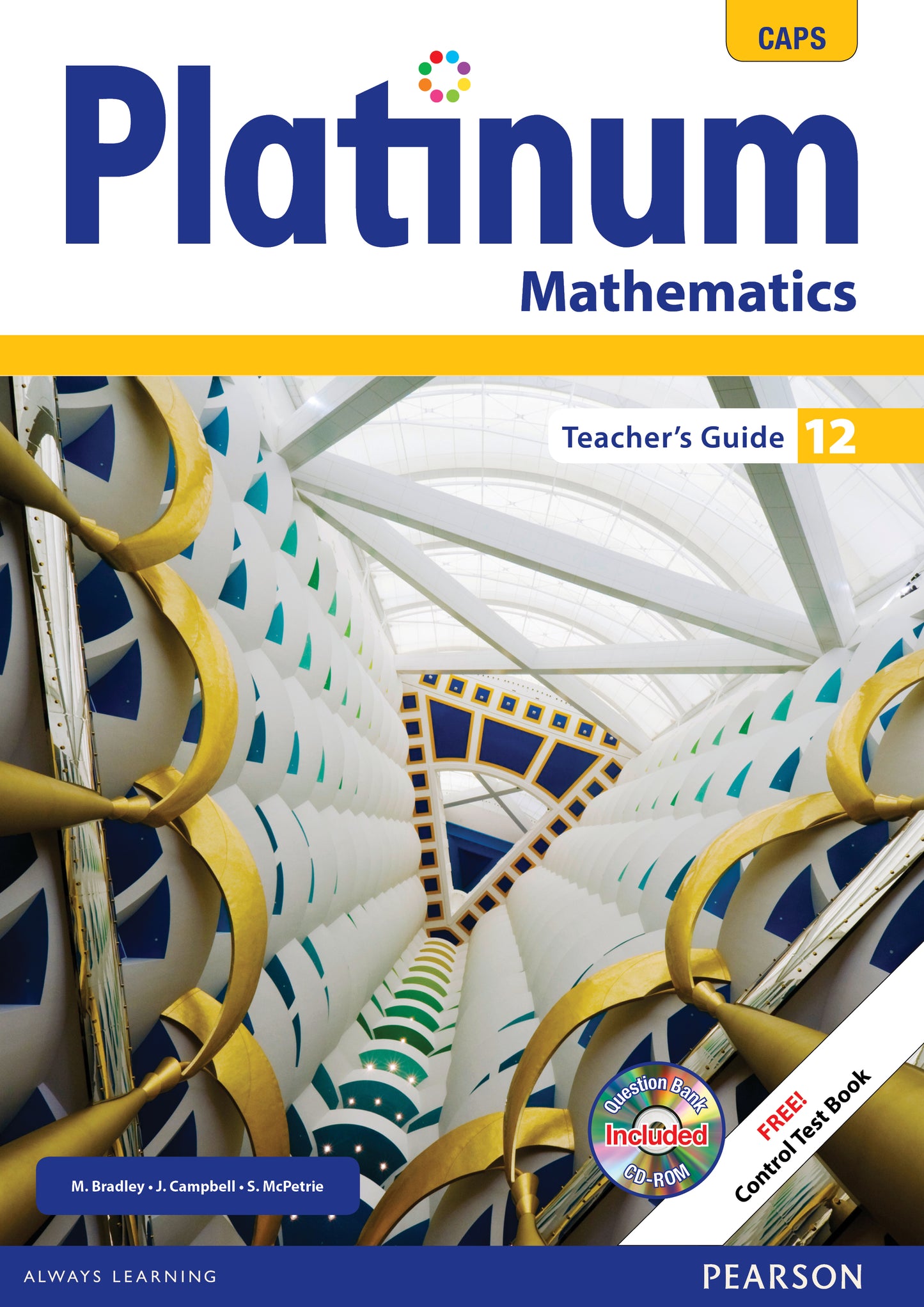 Platinum Mathematics Gr 12 TG with Control Test Book & Question Bank CD ISBN/SKU: 9780636145634