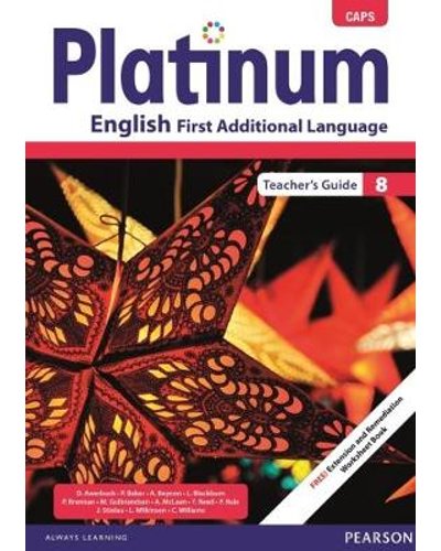 Platinum English First Additional Language Grade 8 TG (includes photocopiable WB) ISBN/SKU: 9780636145993