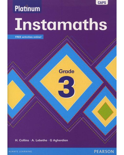 Platinum Instamaths Grade 3 (CAPS Aligned) ISBN/SKU: 9780636165052