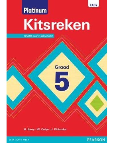 Platinum Kitsreken Graad 5 Leerderboek (CAPS Aligned) ISBN/SKU: 9780636165113