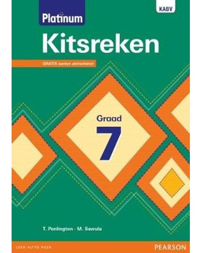 Platinum Kitsreken Graad 7 Leerderboek (CAPS Aligned) ISBN/SKU: 9780636165137