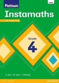 Platinum Instamaths Grade 4 Learner’s Book (CAPS Aligned) ISBN/SKU: 9780636166189