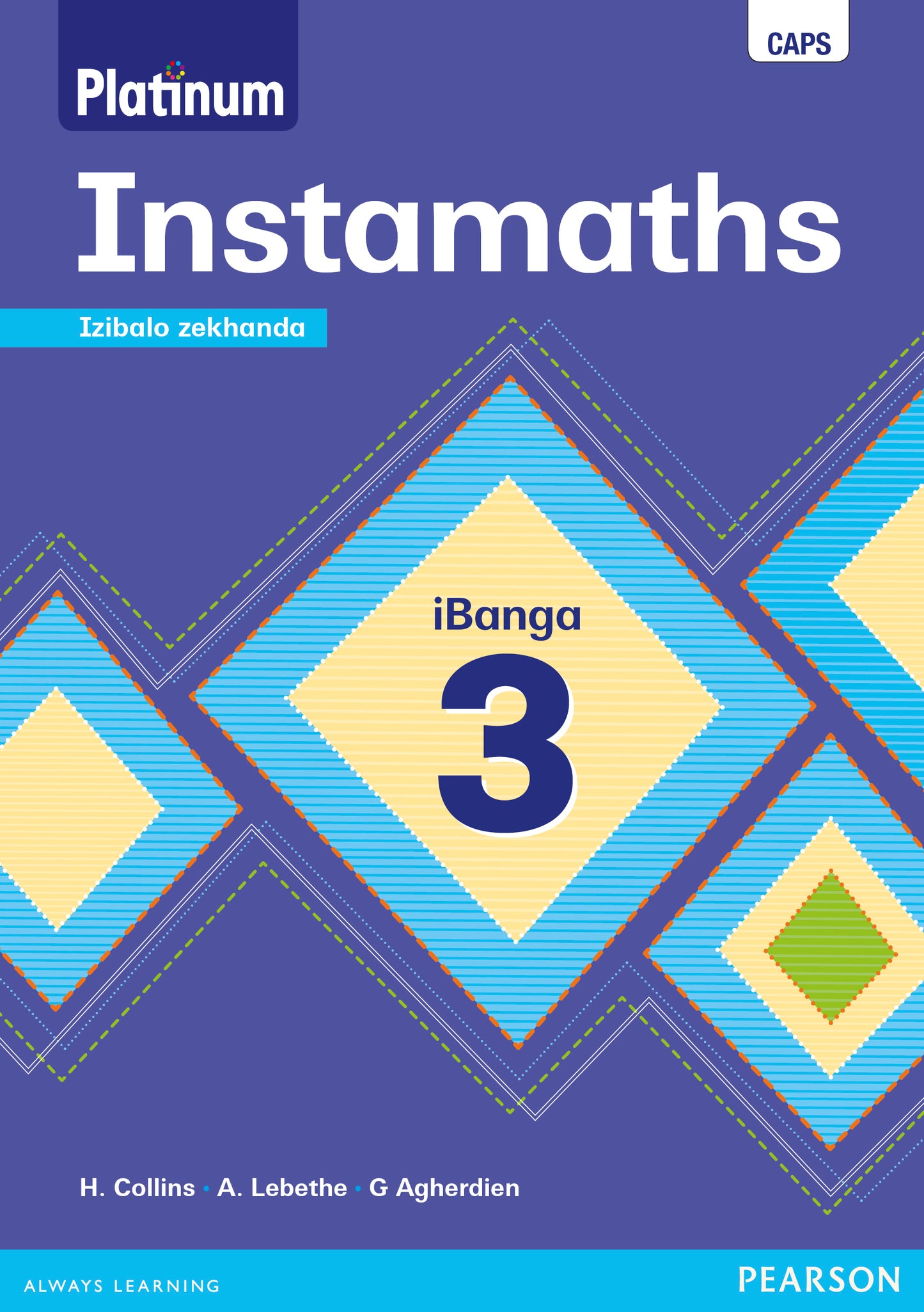 Platinum Instamaths Izibalo zekhanda Ibanga 3 IsiZulu (CAPS Aligned) ISBN/SKU: 9780636207066