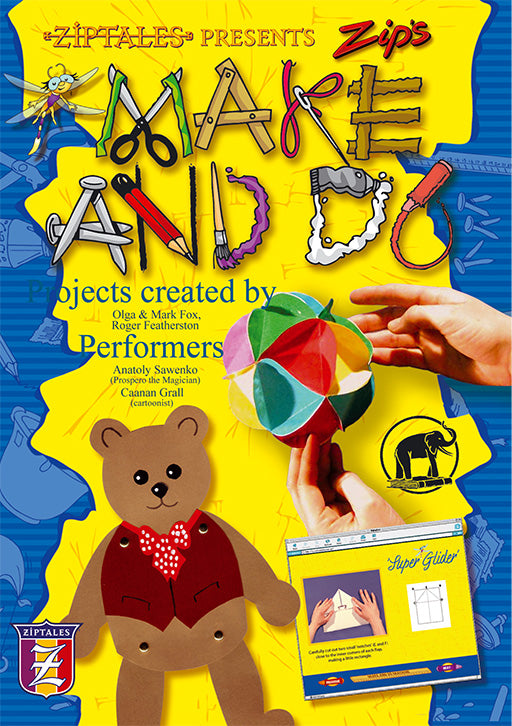 Ziptales Cd:  Zips Make And Do