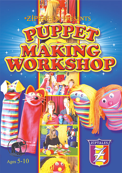 Ziptales Cd:  Puppet Making Workshops