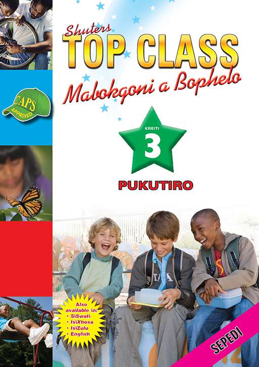 Top Class Life Skills Grade 3 Workbook (Sepedi) ISBN/SKU: 9780796044730