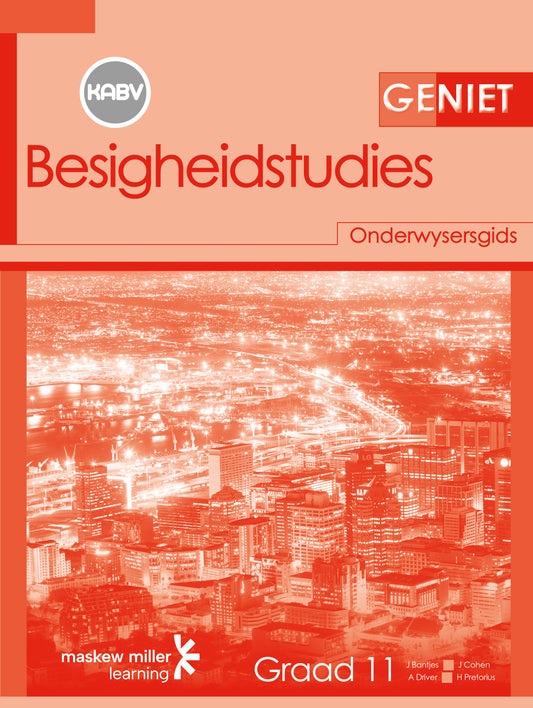 Geniet Besigheidstudies Gr 11 OG ISBN/SKU: 9780796243850