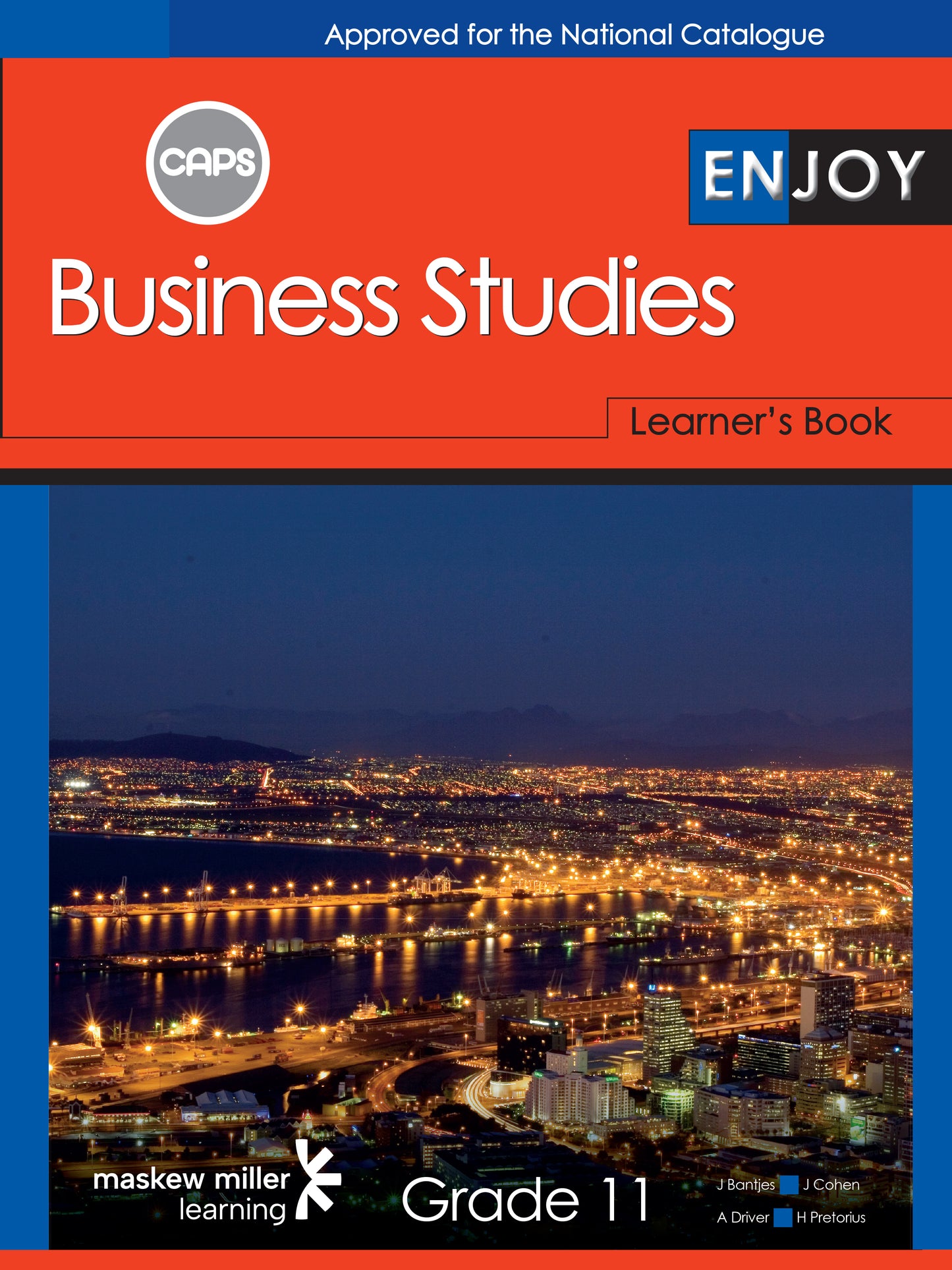 Enjoy Business Studies Gr 11 LB ISBN/SKU: 9780796244147