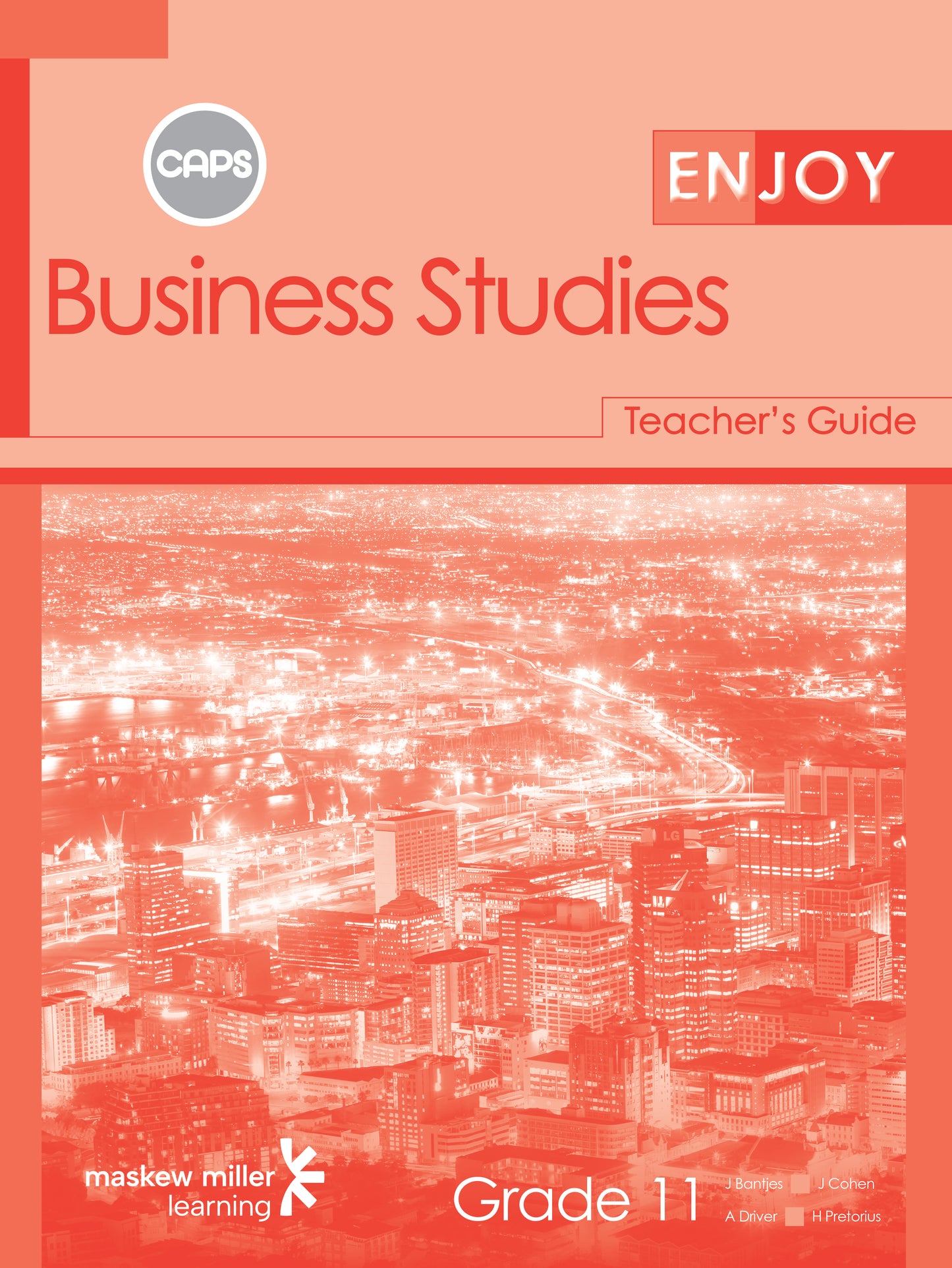Enjoy Business Studies Gr 11 TG ISBN/SKU: 9780796244154