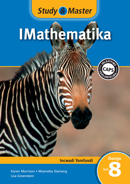 Study & Master IMathematika Ibanga 8 Incwadi Yomfundi ISBN/SKU:9781009088510