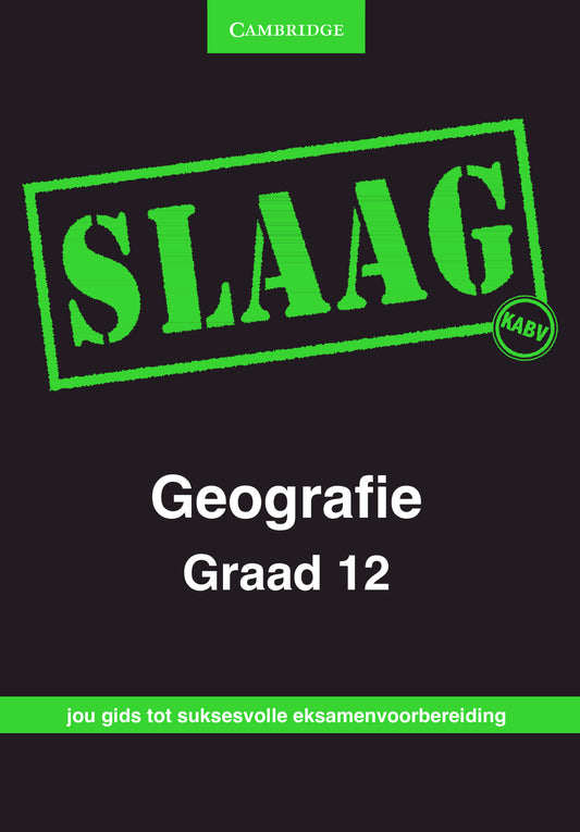 SLAAG Geografie Graad 12 ISBN/SKU:9781107435797