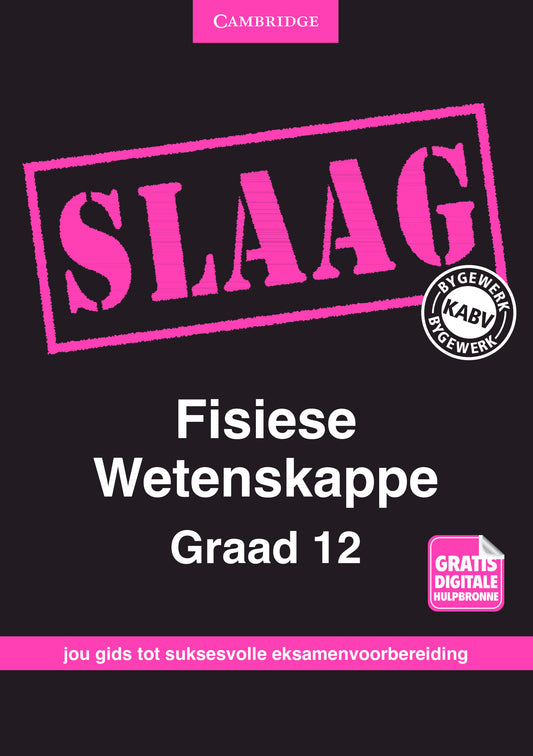 SLAAG Fisiese Wetenskappe Graad 12 [digital] ISBN/SKU:9781107452411