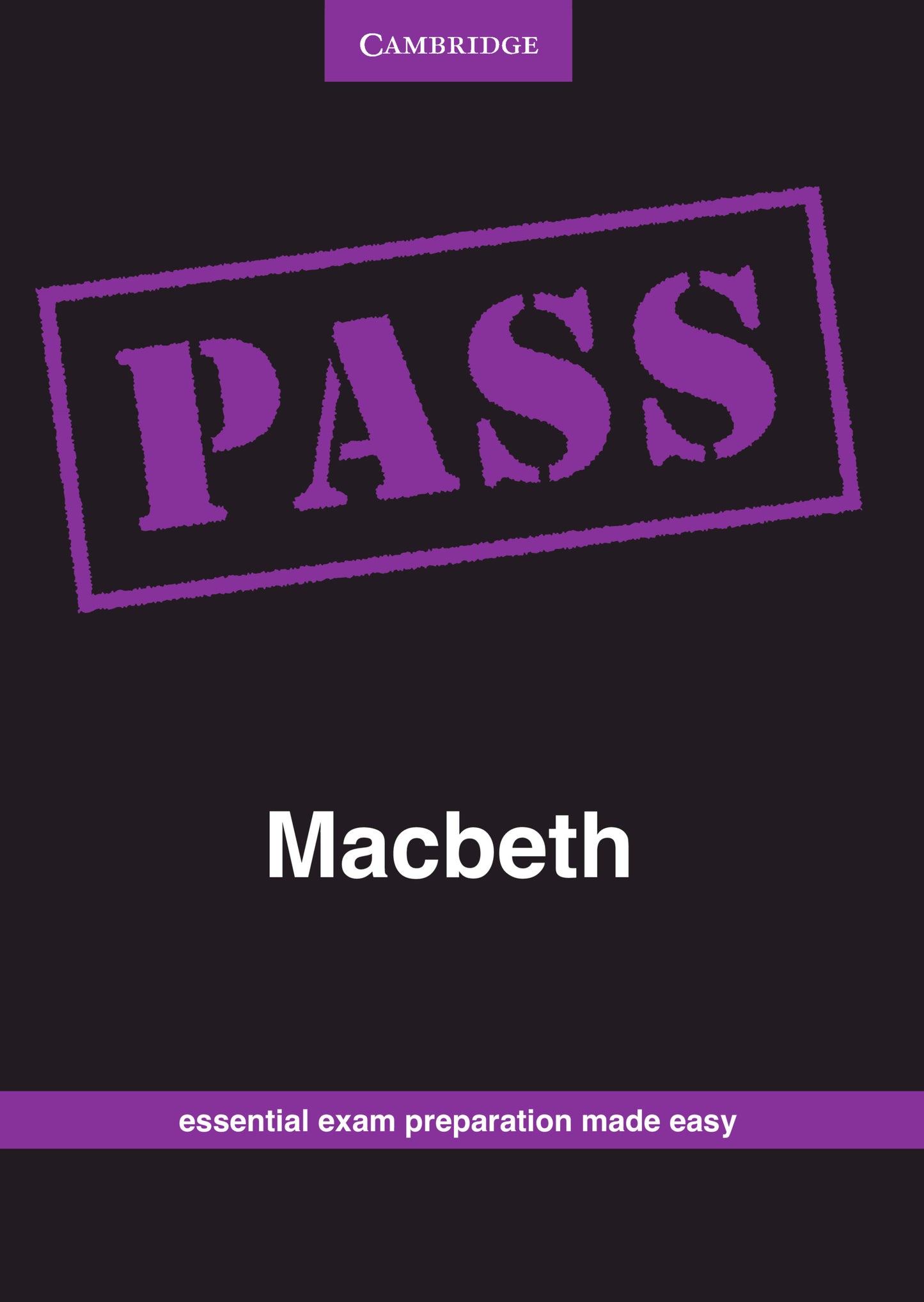 PASS Macbeth ISBN/SKU:9781107470781