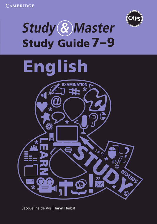 Study & Master Study Guide English Grades 7-9 ISBN/SKU:9781107470804