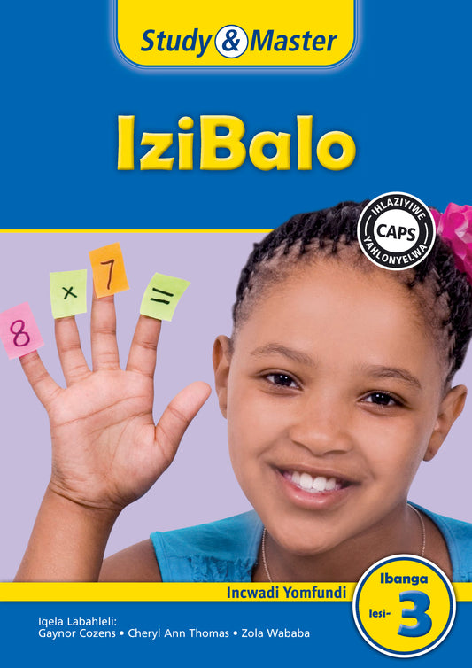 Study & Master IziBalo Incwadi Yomfundi Ibanga lesi-3 ISBN/SKU:9781107604155