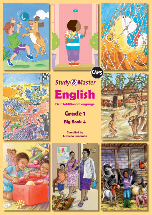 Study & Master English First Additional Language Big Book 4 Grade 1 ISBN/SKU:9781107604889