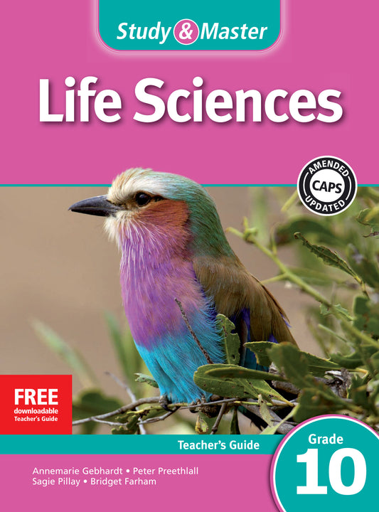 Study & Master Life Sciences Teacher's Guide Grade 10 ISBN/SKU:9781107607224
