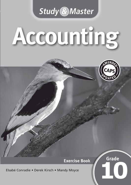 Study & Master Accounting Workbook Grade 10 ISBN/SKU:9781107607873