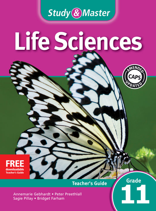 Study & Master Life Sciences Teacher's Guide Grade 11 ISBN/SKU:9781107608108
